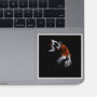 Tribal Red Panda-none glossy sticker-albertocubatas