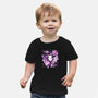Trick or Treaters-baby basic tee-PixelEyeBat