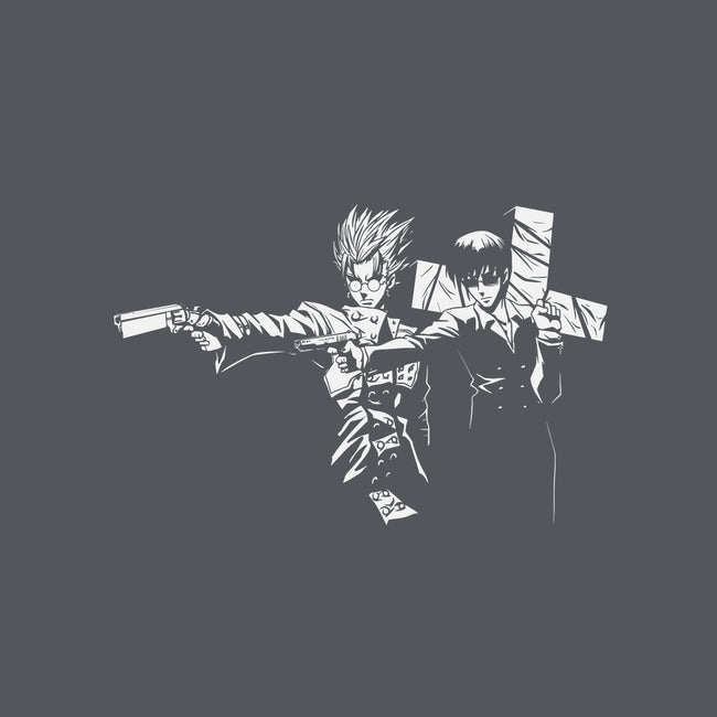 Trigun Fiction-mens heavyweight tee-Coinbox Tees