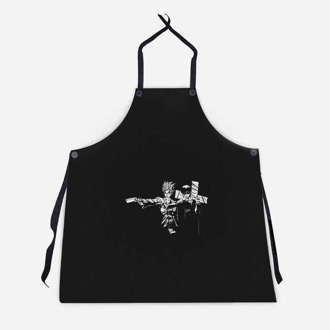 Trigun Fiction-unisex kitchen apron-Coinbox Tees