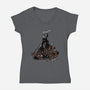 Trill Triumphant-womens v-neck tee-dandstrbo