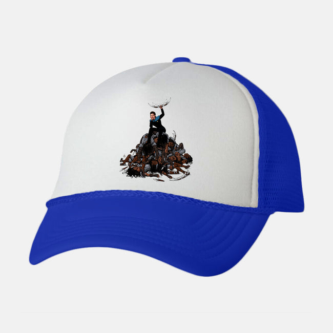 Trill Triumphant-unisex trucker hat-dandstrbo