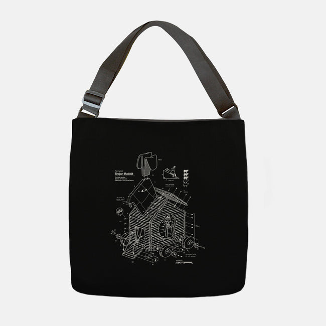 Trojan Rabbit-none adjustable tote-vomaria