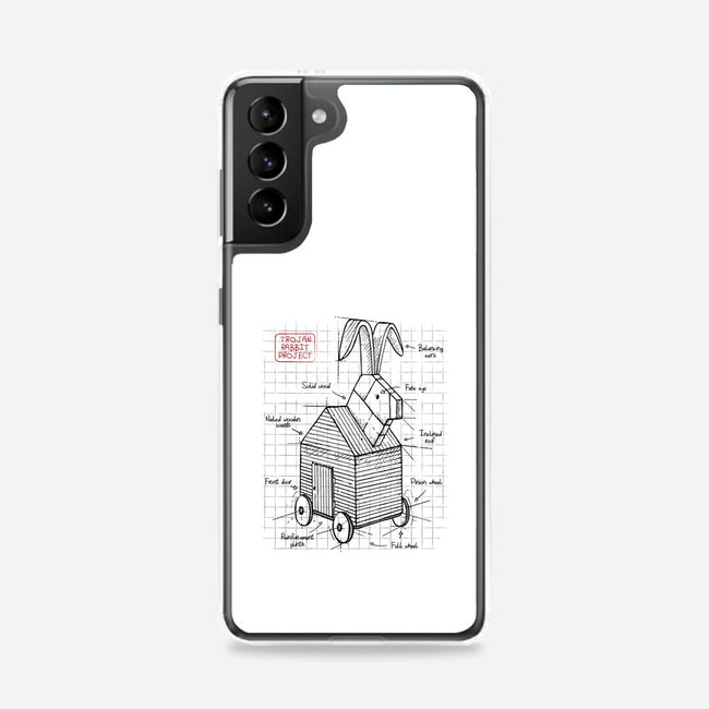 Trojan Rabbit Project-samsung snap phone case-ducfrench