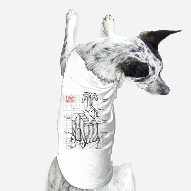 Trojan Rabbit Project-dog basic pet tank-ducfrench