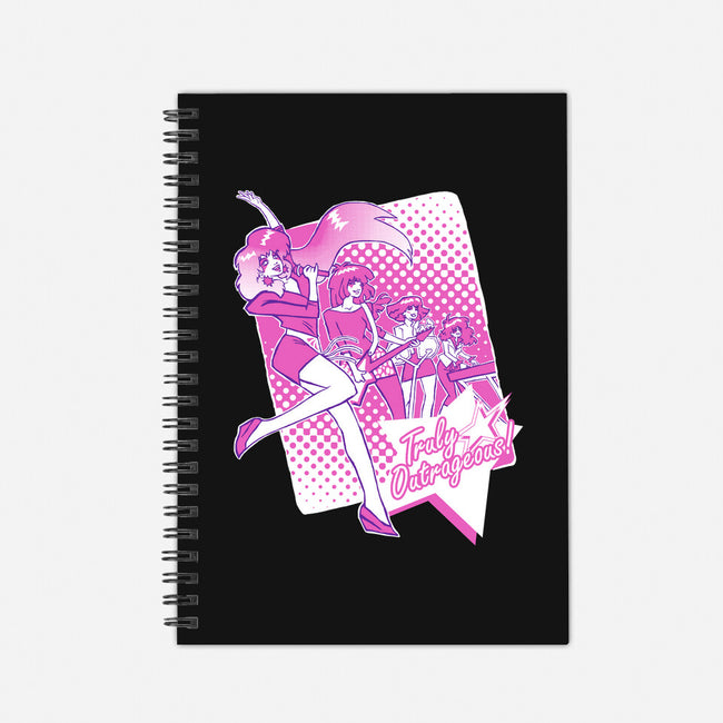 Truly Outrageous!-none dot grid notebook-hugohugo