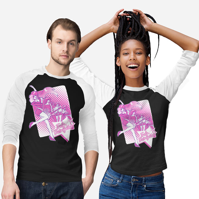 Truly Outrageous!-unisex baseball tee-hugohugo
