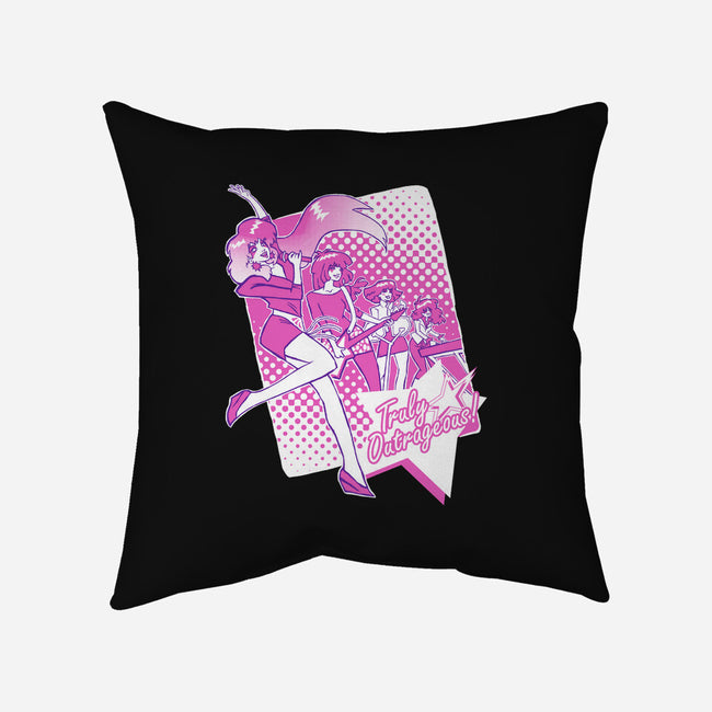 Truly Outrageous!-none removable cover w insert throw pillow-hugohugo