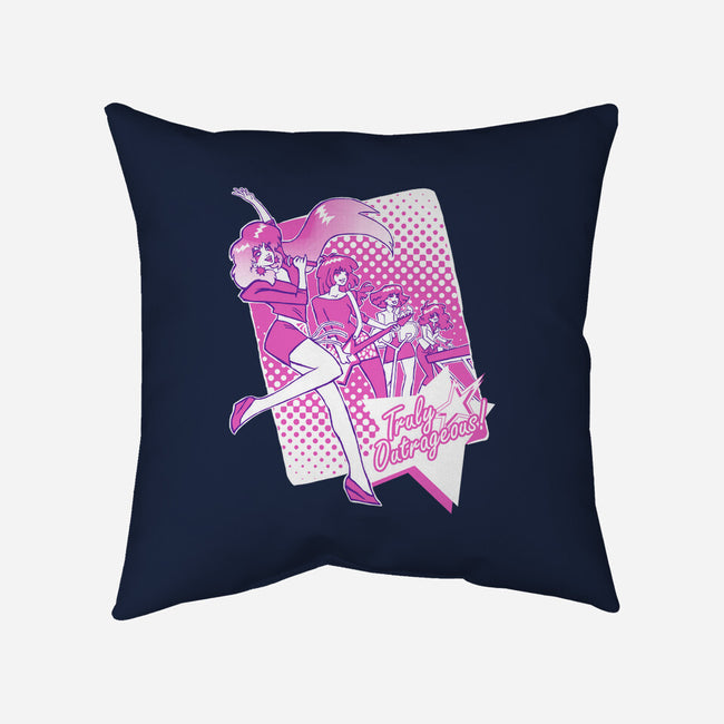 Truly Outrageous!-none removable cover w insert throw pillow-hugohugo