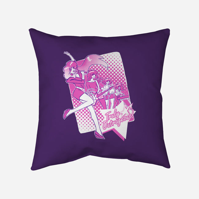 Truly Outrageous!-none removable cover w insert throw pillow-hugohugo