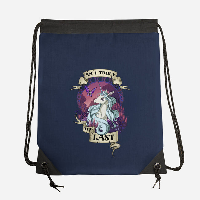 Truly The Last-none drawstring bag-etcherSketch