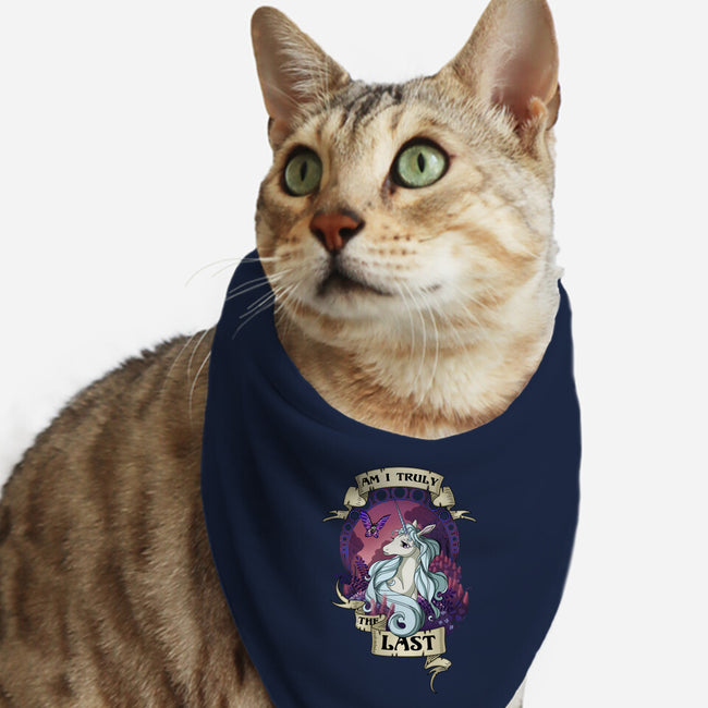 Truly The Last-cat bandana pet collar-etcherSketch