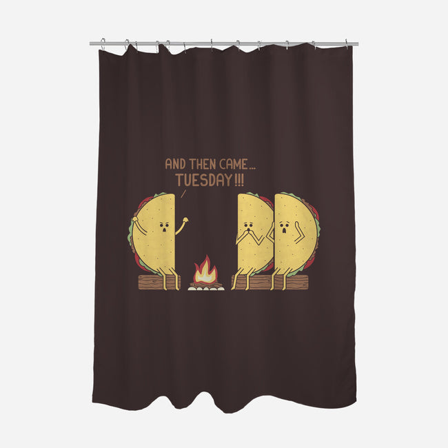 Tuesday-none polyester shower curtain-Teo Zed