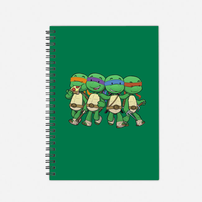 Turtle BFFs-none dot grid notebook-DoOomcat