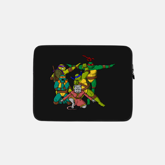 Turtle Force-none zippered laptop sleeve-MarianoSan