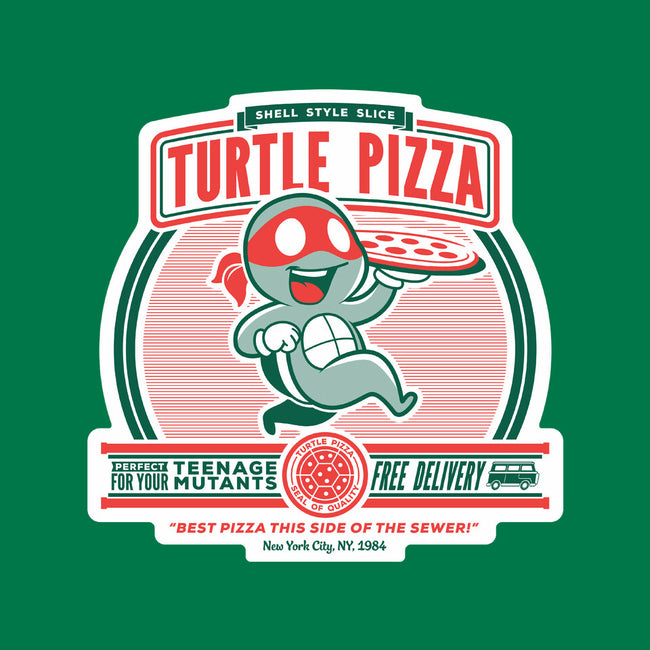 Turtle Pizza-none removable cover w insert throw pillow-owlhaus