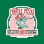 Turtle Pizza-none matte poster-owlhaus