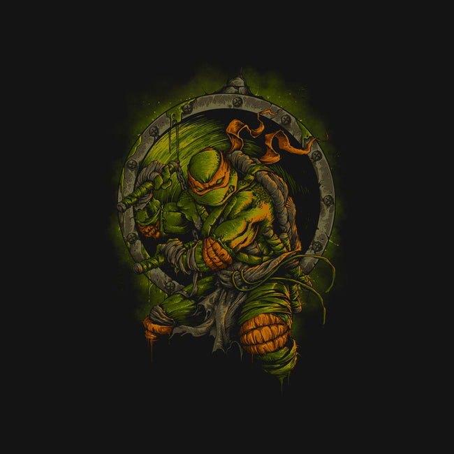 Turtle Titan-none stretched canvas-coldfireink
