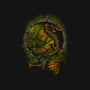 Turtle Titan-none fleece blanket-coldfireink