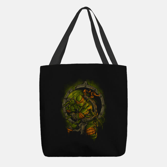 Turtle Titan-none basic tote-coldfireink