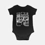 TV Addict-baby basic onesie-boostr29