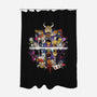 Two Routes-none polyester shower curtain-Daeron