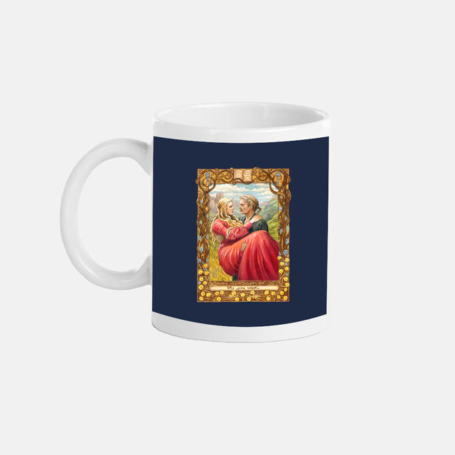 Twoo Wuv-none glossy mug-bohemian weasel