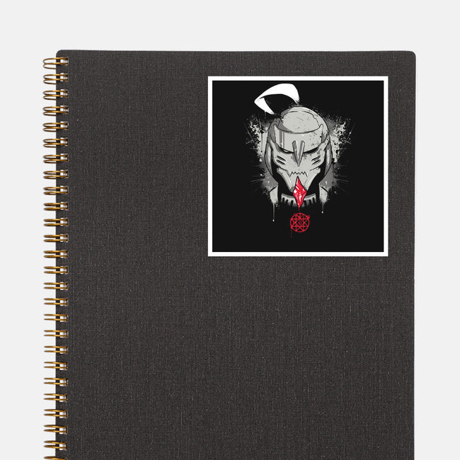 Sacrifices-none glossy sticker-Dracortis