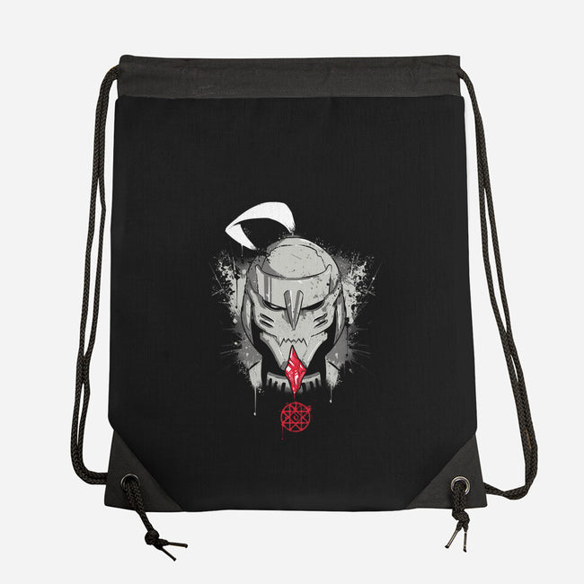 Sacrifices-none drawstring bag-Dracortis