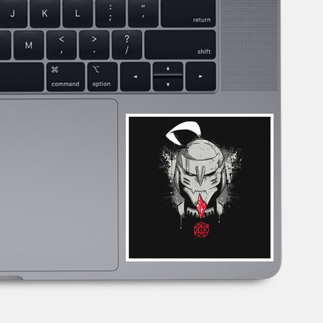 Sacrifices-none glossy sticker-Dracortis