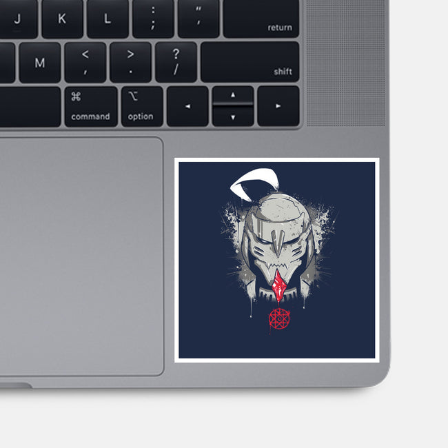 Sacrifices-none glossy sticker-Dracortis