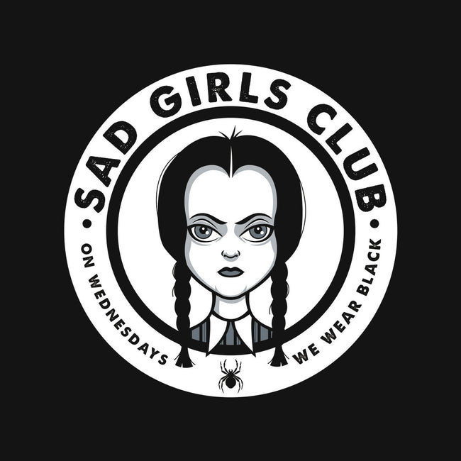 Sad Girls Club-none removable cover throw pillow-Nemons