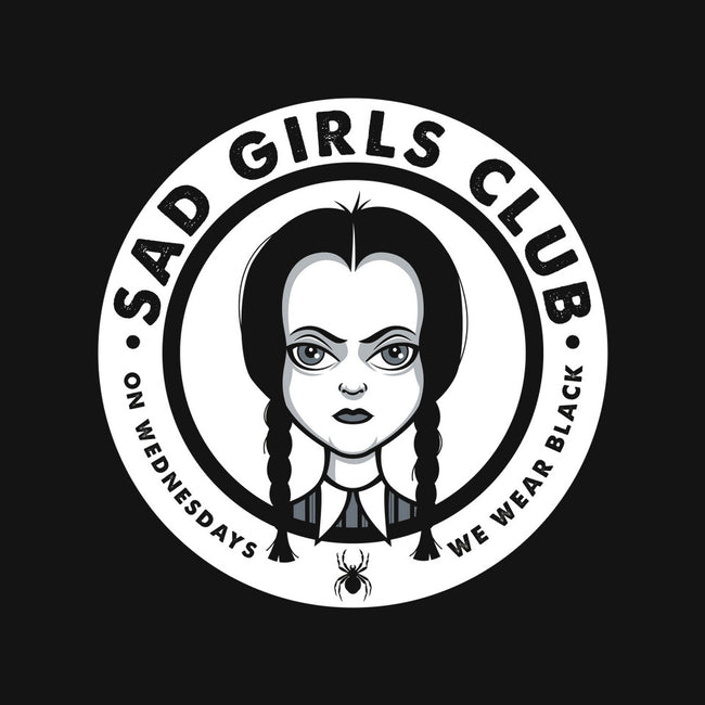 Sad Girls Club-none removable cover w insert throw pillow-Nemons