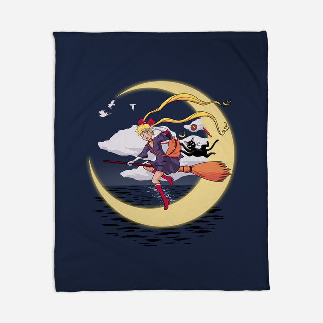 Sailor Delivery Service-none fleece blanket-Hootbrush