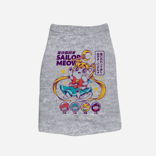 Sailor Meow-cat basic pet tank-ilustrata