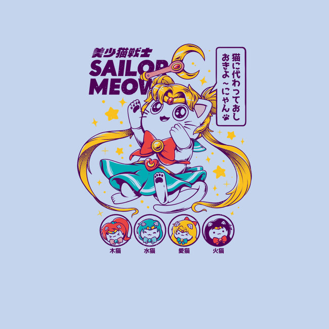 Sailor Meow-youth crew neck sweatshirt-ilustrata