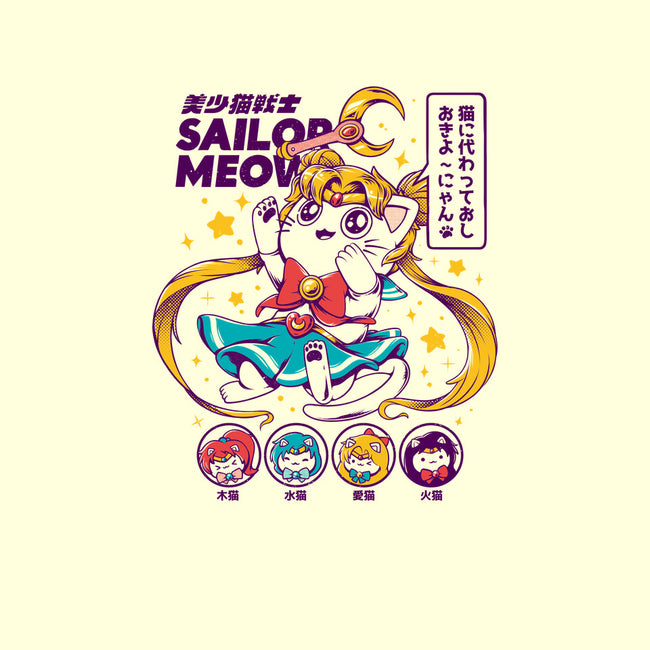 Sailor Meow-womens basic tee-ilustrata