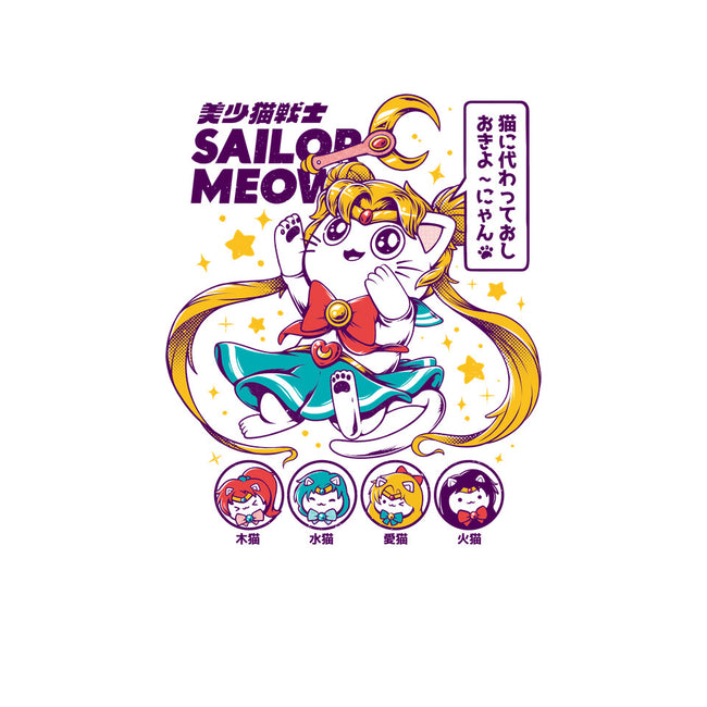Sailor Meow-youth pullover sweatshirt-ilustrata