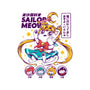 Sailor Meow-none removable cover w insert throw pillow-ilustrata