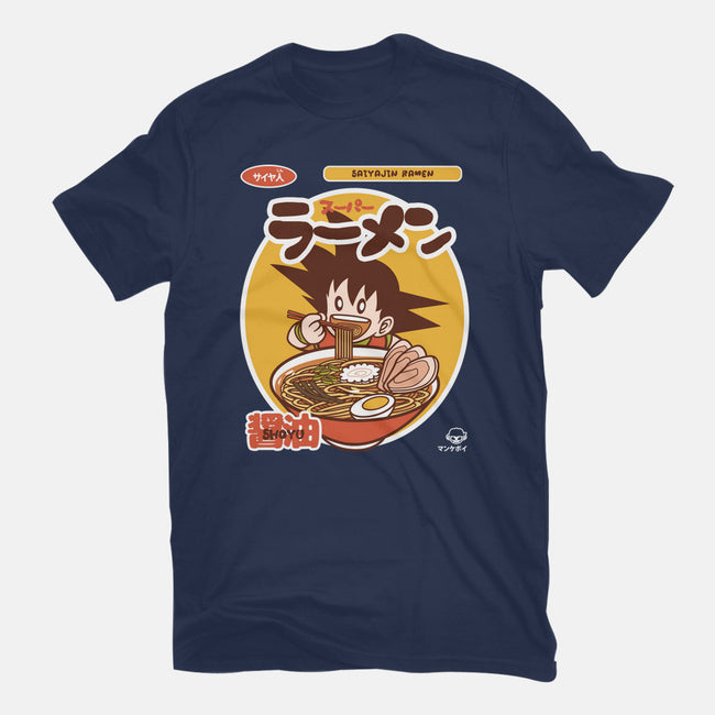 Saiyajin Ramen-mens long sleeved tee-mankeeboi