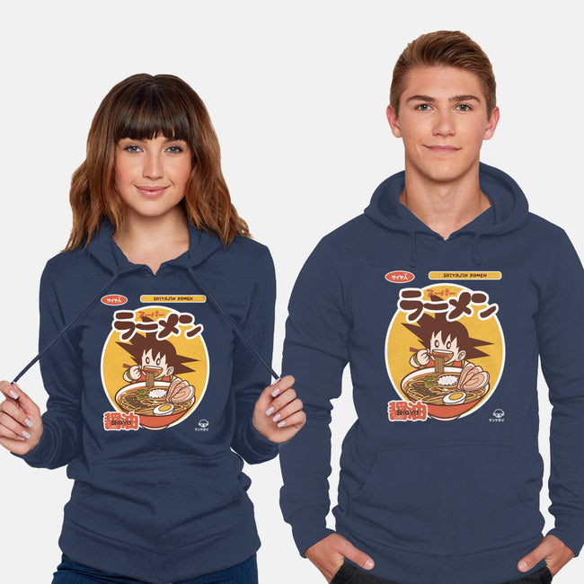 Saiyajin Ramen-unisex pullover sweatshirt-mankeeboi