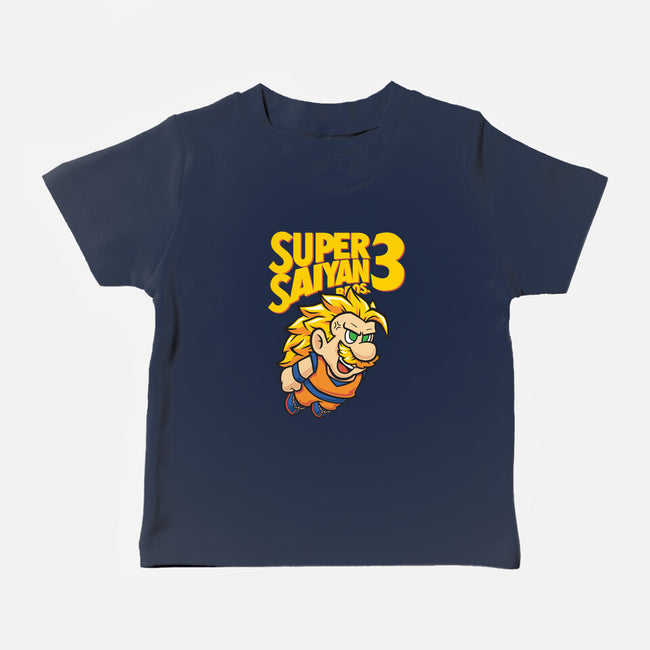 Saiyan Bros 3-baby basic tee-Oktobear