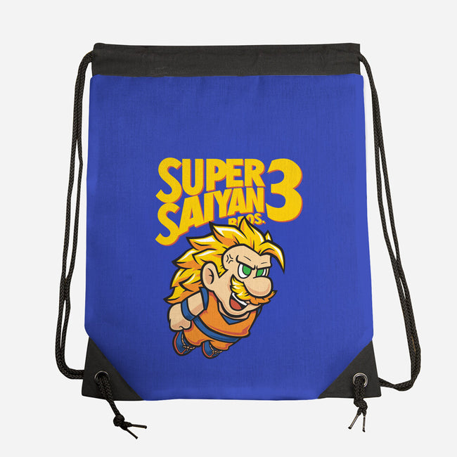 Saiyan Bros 3-none drawstring bag-Oktobear