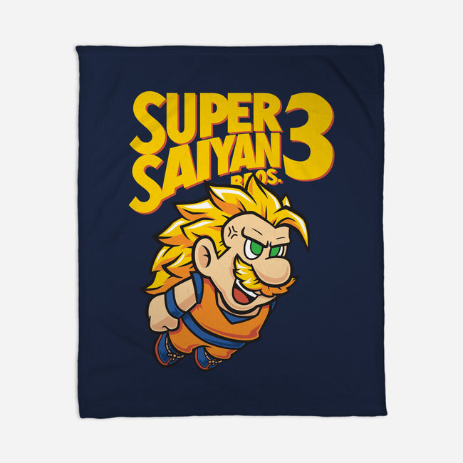Saiyan Bros 3-none fleece blanket-Oktobear