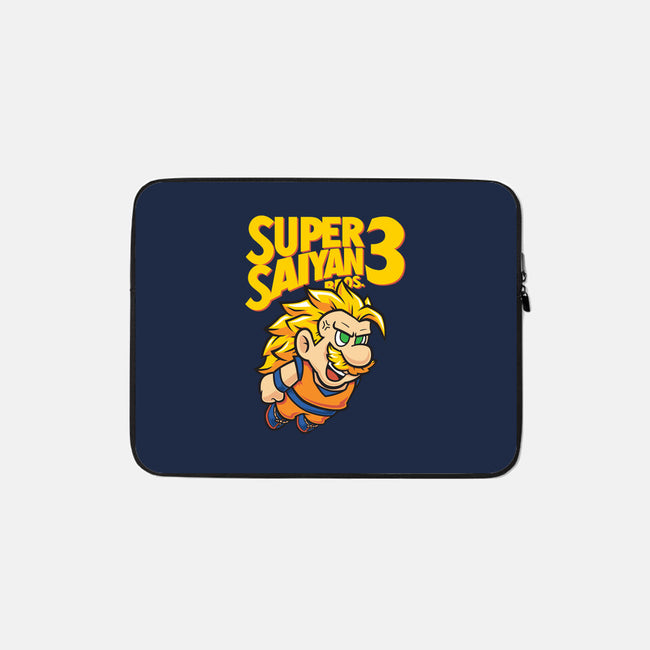 Saiyan Bros 3-none zippered laptop sleeve-Oktobear