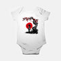 Saiyan Under The Sun-baby basic onesie-ddjvigo