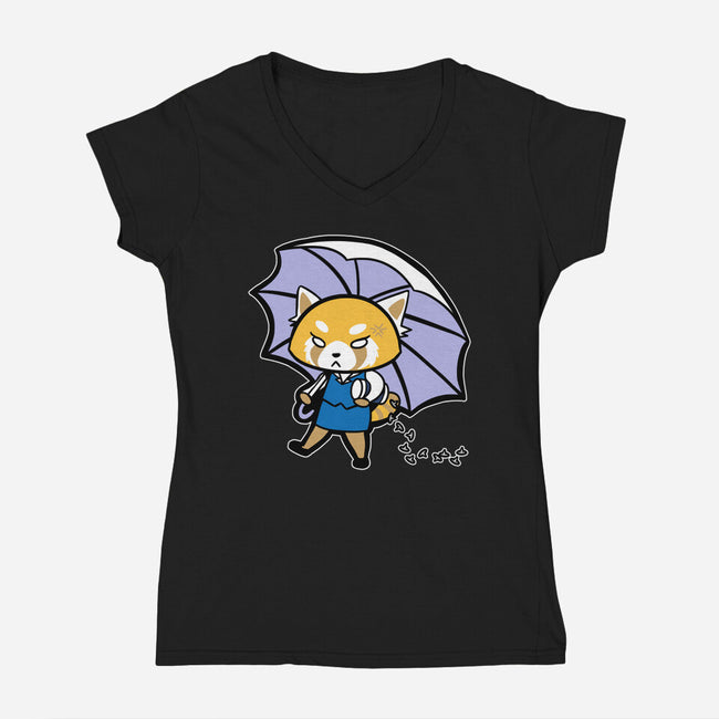 Saltsuko-womens v-neck tee-kalgado
