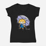 Saltsuko-womens v-neck tee-kalgado