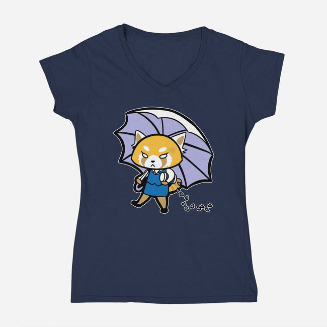Saltsuko-womens v-neck tee-kalgado