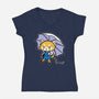 Saltsuko-womens v-neck tee-kalgado
